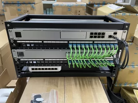 19吋 5U小型開放式機架(黑色)