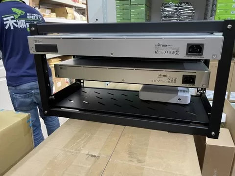 19吋 5U小型開放式機架(黑色)