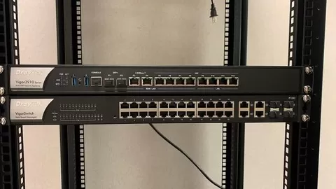 10G高效能負載平衡VPN專業路由器Vigor3910