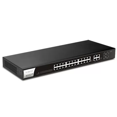 28埠 網管型交換器 型號:VigorSwitch G1282 28埠 網管型交換器 型號:VigorSwitch G1282