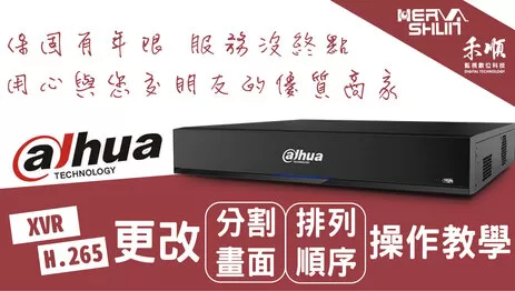 監視器分割畫面排序